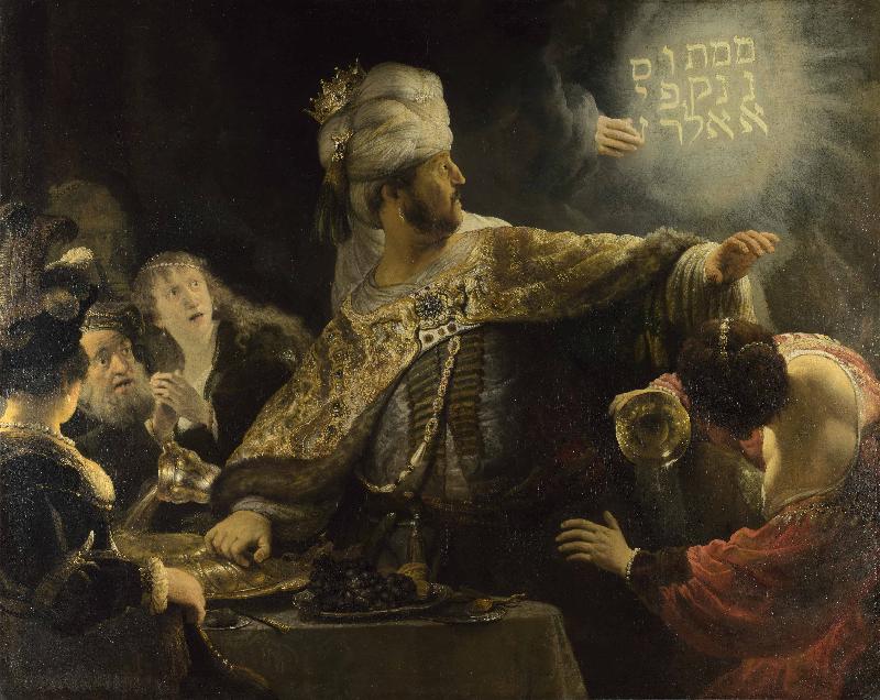 Rembrandt Peale Belshazzar s Feast oil painting image